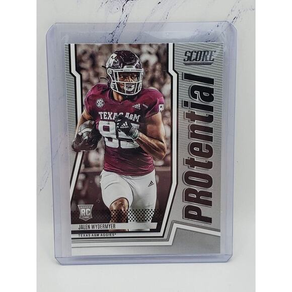 2022 Panini Score Protential Jalen Wydermyer Rookie #P-JAW Indianapolis Colts - Picture 1 of 4